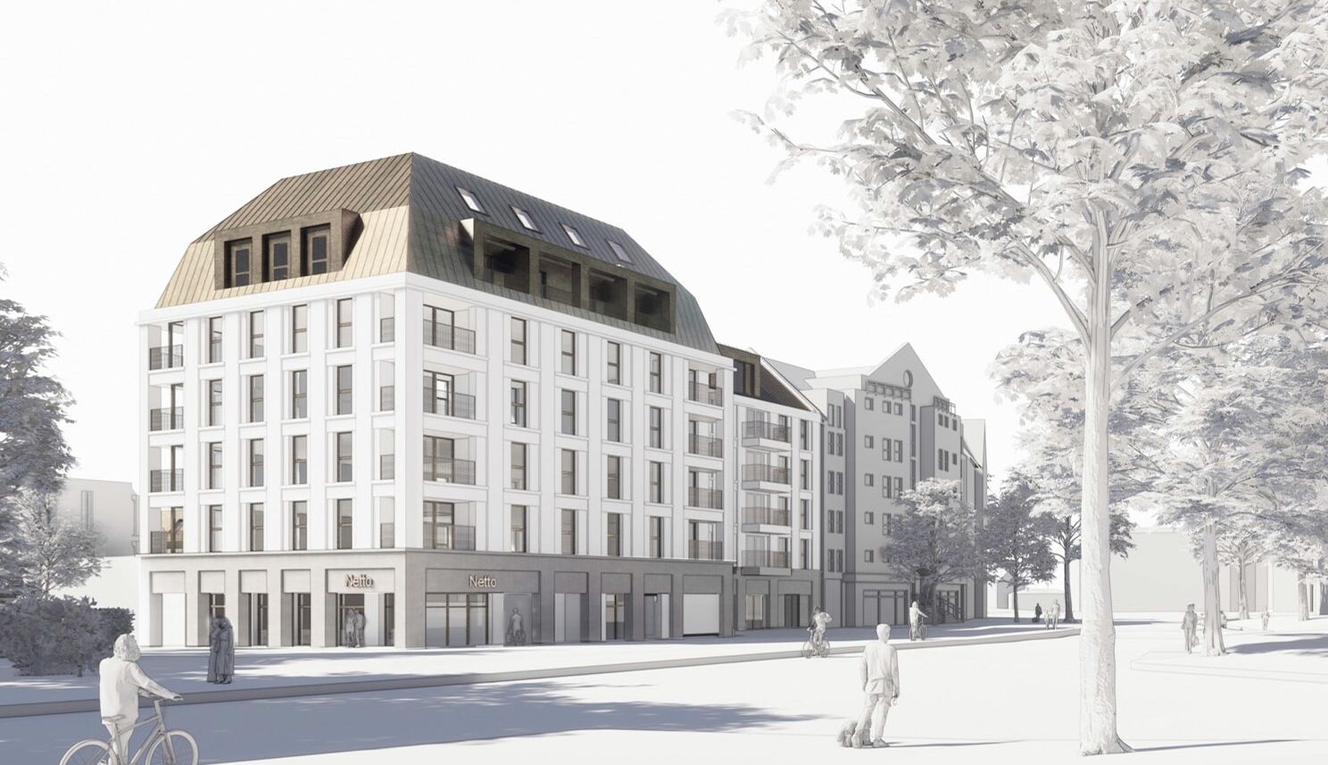 NOVIA: Projekt TREI in Berlin (Visualisierung)